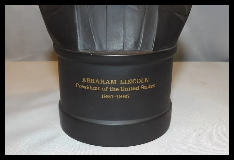 The Wedgwood Black Basalt Limited Edition President- Abraham Lincoln - 6