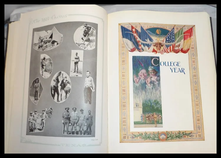 1921 Cactus University of Texas Annual - 12