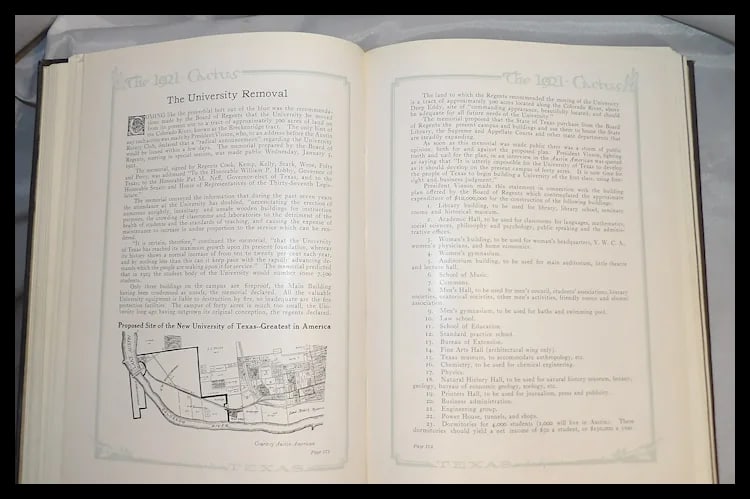 1921 Cactus University of Texas Annual - 13