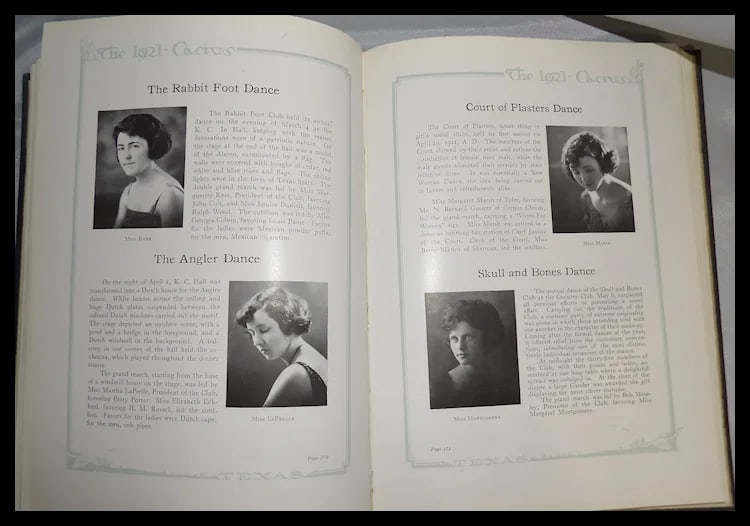 1921 Cactus University of Texas Annual - 19