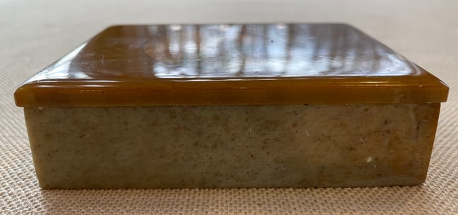 Edna Hibel Marble Trinket Box - 5