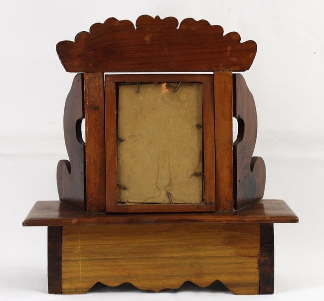 A miniature dresser decorated with a heart and diamonds. - 7