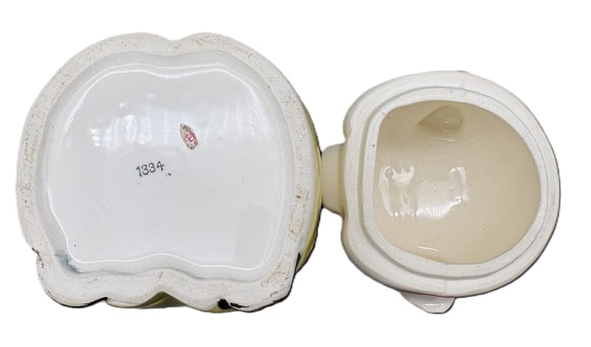 Vintage Anthropomorphic Pig Cookie Jar Japan - 7