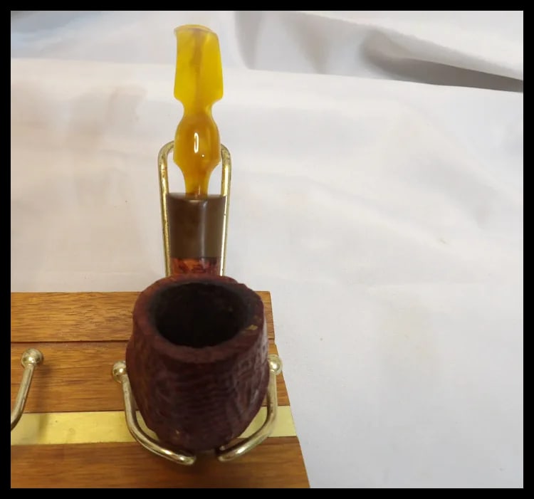 Ben Wade Danish Pride Partially Sandblasted Freehand Tobacco Pipe - 7