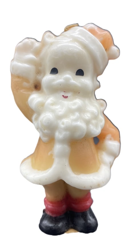 Vintage Gurley Waving Santa Candle (1 of 8)