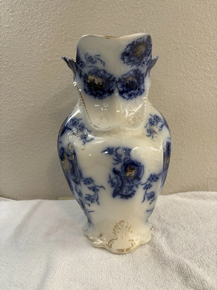 York Flow Blue Pitcher - 2