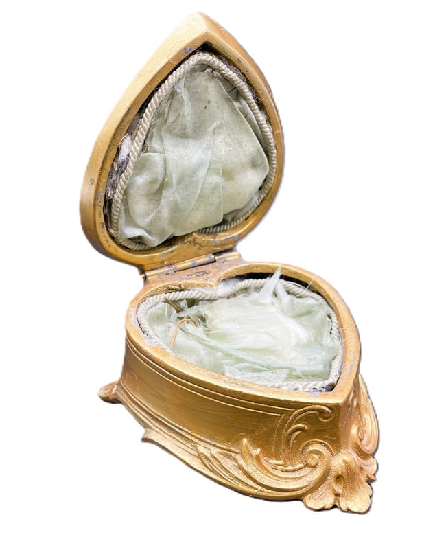 Antique Chicago Post Office Jewelry Casket - 2
