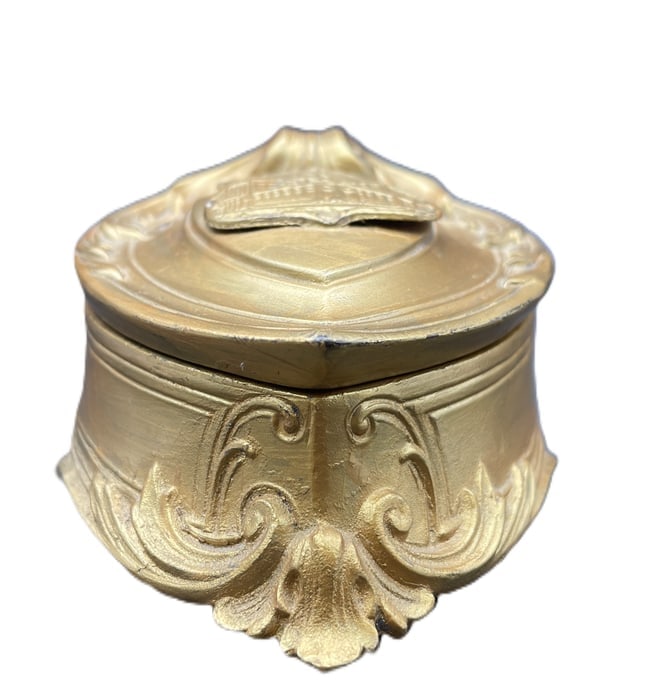 Antique Chicago Post Office Jewelry Casket - 5