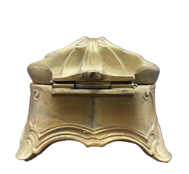 Antique Chicago Post Office Jewelry Casket - 6