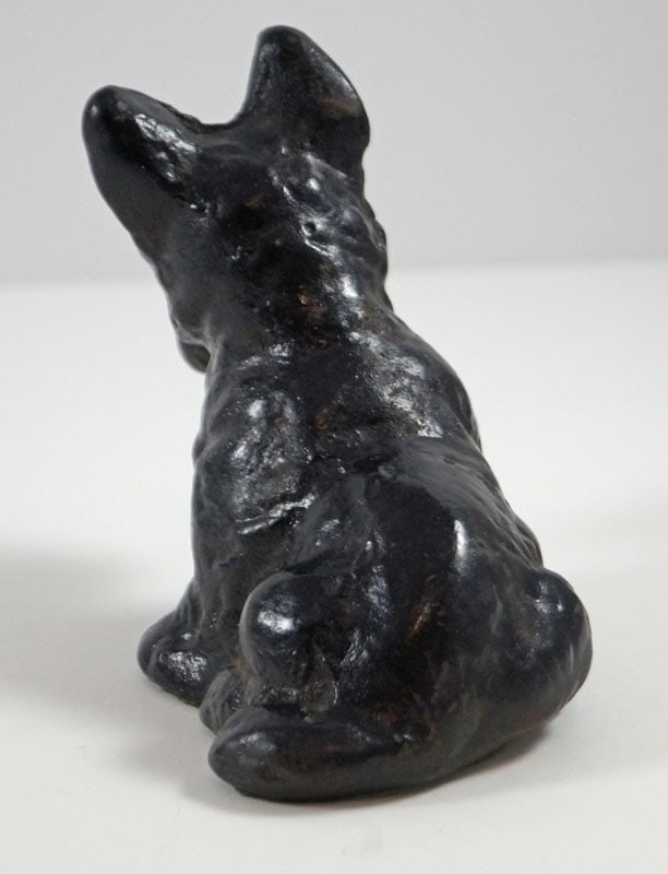 Scottie Dog Cast Iron Paperweight 1930 - 5