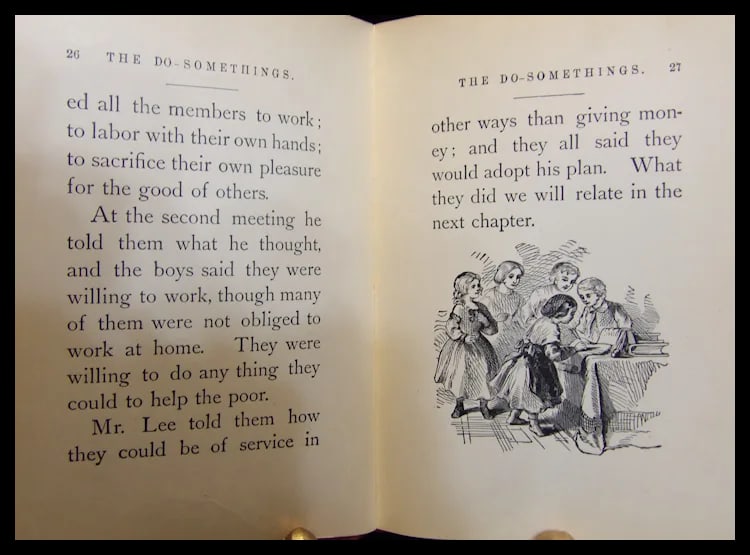1890 First Printing Riverdale Stories by Oliver Optic- The Do-Somethings - 9