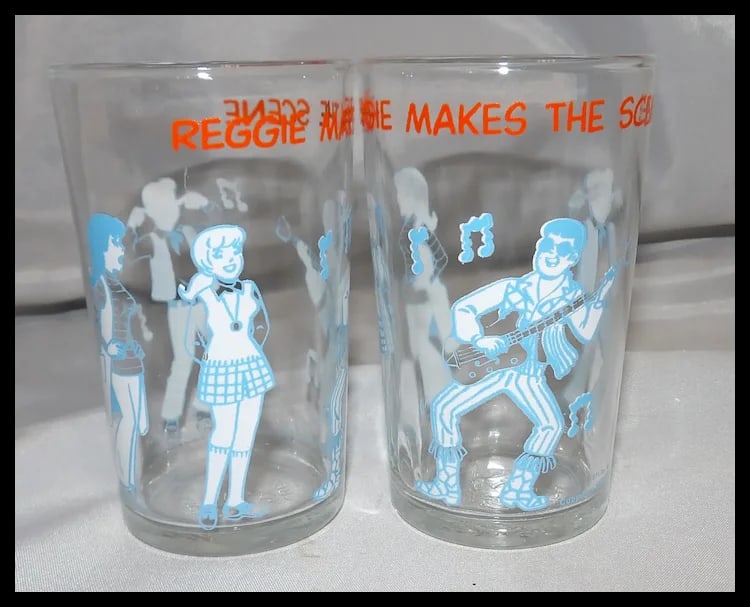 1971 Archie Comic Swag Jelly Glass - 5