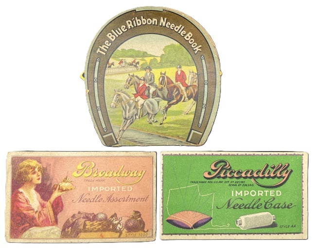 VINTAGE NEEDLE BOOKS: 1950's - 2
