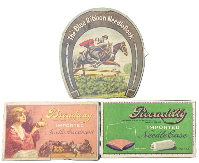 VINTAGE NEEDLE BOOKS: 1950's - 3