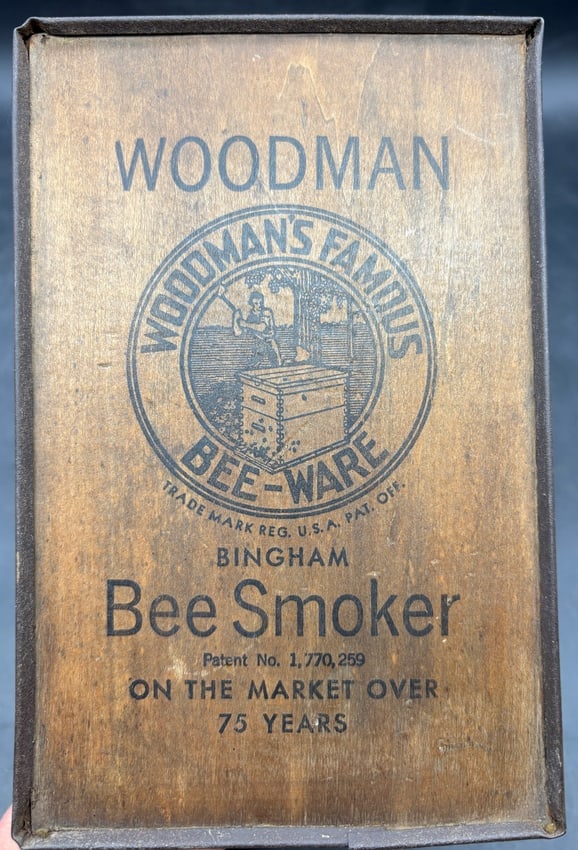 Vintage Woodman's Famous Bingham Bee Smoker - Early 1900s - 3