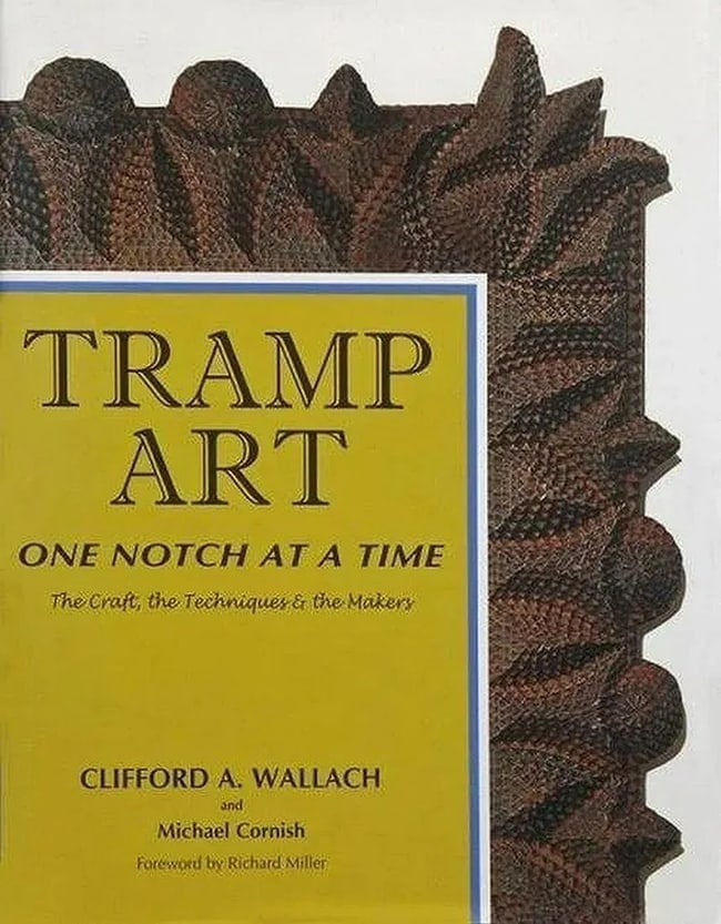 Tramp Art One Notch at a Time Brand New Signed (1 of 1)