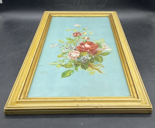 c1890's Chromolithograph M.F. Tobin CD Kenny Advertising Queen of Flowers - 6
