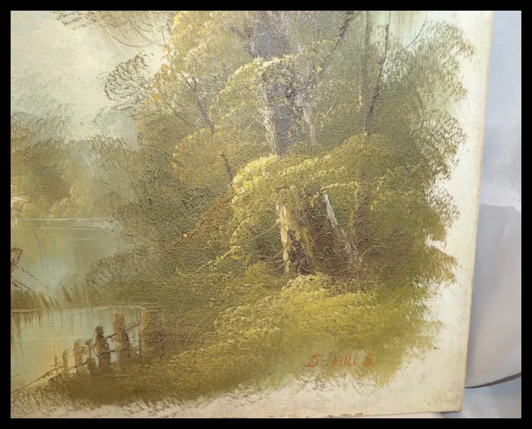 Original Oil Painting by S Hill - 5