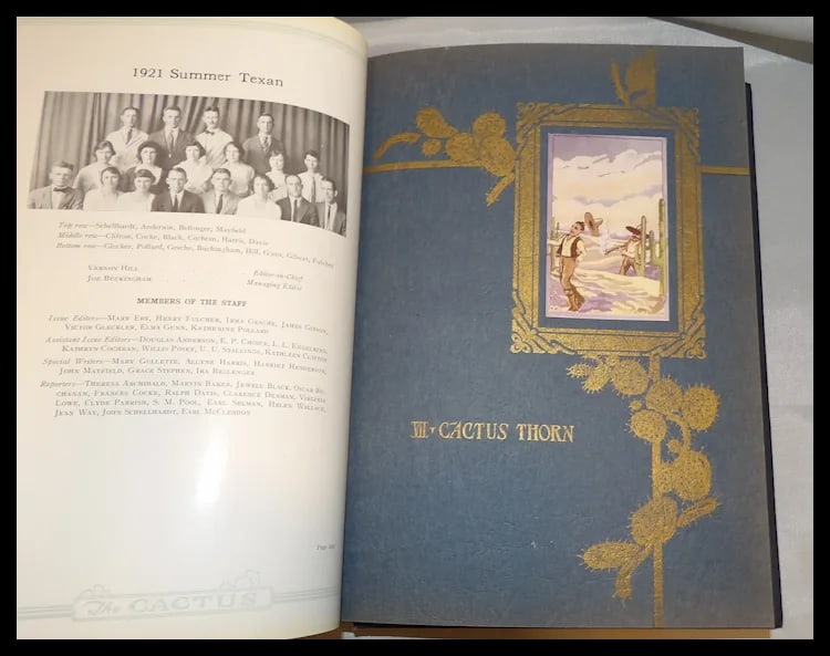 1922 Cactus University of Texas Annual - 18