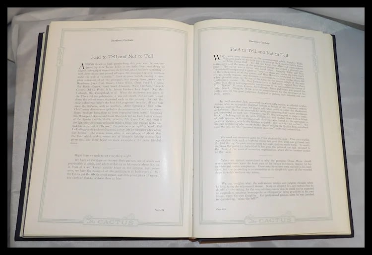 1922 Cactus University of Texas Annual - 20
