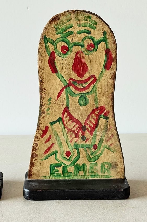 Carnival Knock Downs Elmer & Dr X Signed - 3