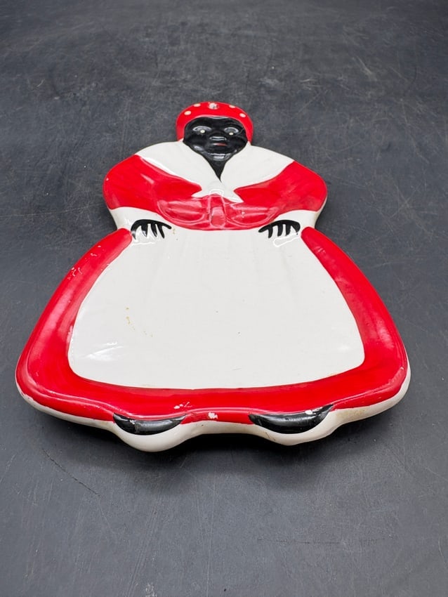 Vintage Black Americana Mammy Spoon Rest - 2