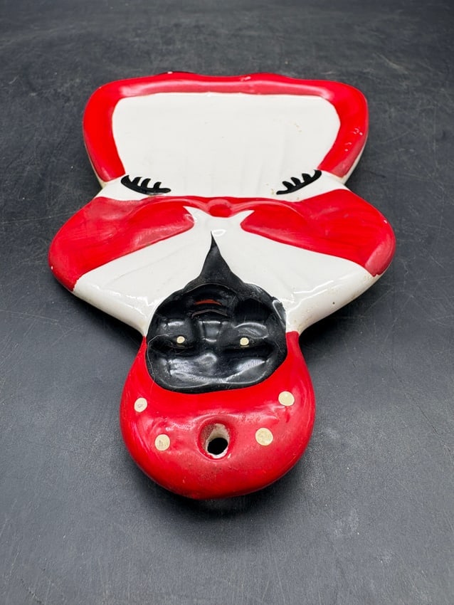 Vintage Black Americana Mammy Spoon Rest - 4