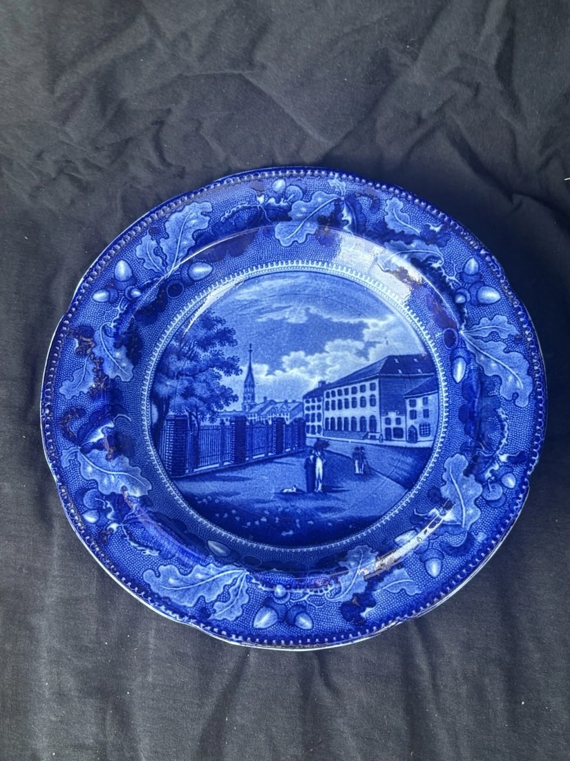 Park Theater NY Historical Staffordshire Plate: It measures 10" and is marked. It has no chips, cracks or repairs Shipping: Domestic: Flat-rate of $15.00 to anywhere within the contiguous U.S. International: Foreign shipping rates are determined