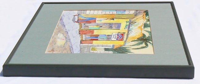 A folk painting from either Haiti or the Dominican Republic - 4