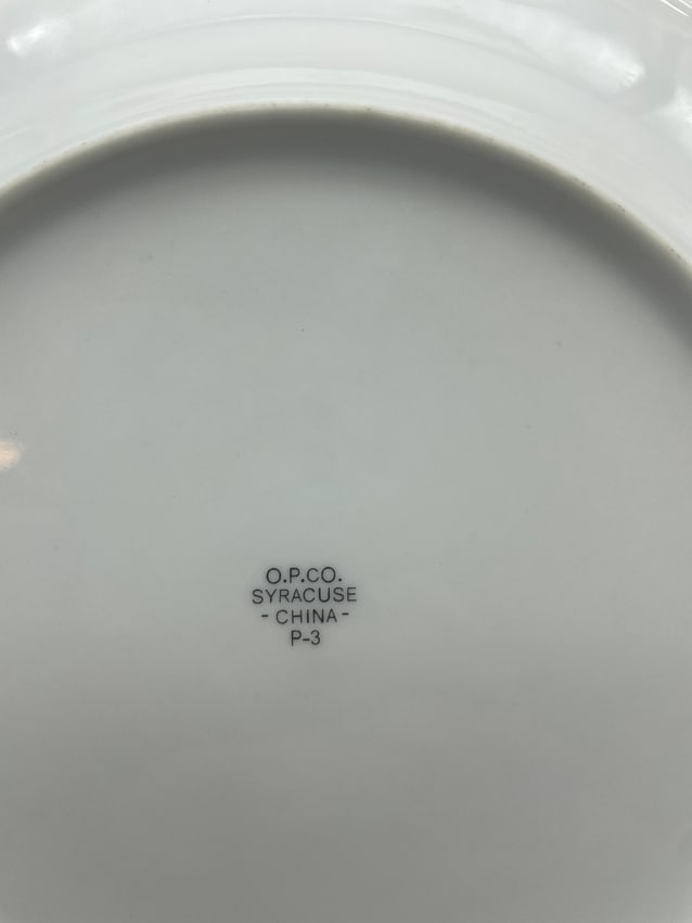 COON CHICKEN INN BLACK AMERICANA PLATE SYRACUSE CHINA - 4