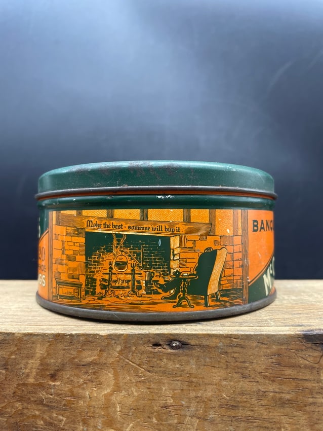 VINTAGE Antique McCormick Ye OLDE MCCORMICK TEA HOUSE Baltimore MD TIN CAN C1930's - 4