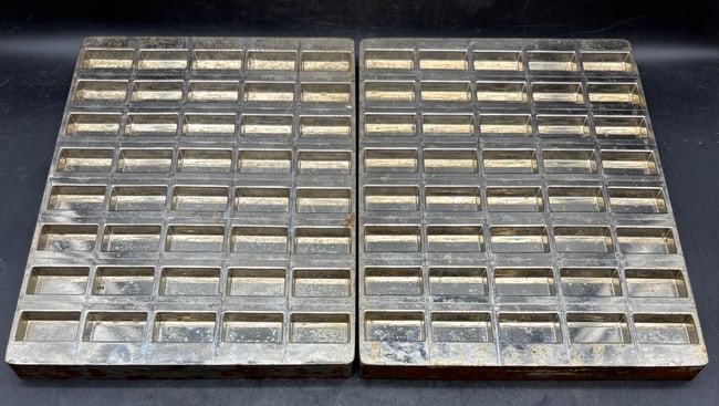 Pair of Old Heavy Chocolate Mold SHORNLEIN SCHWAB Germany - 6