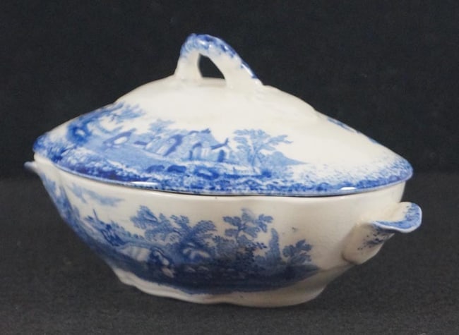 Child's Blue China 5 3/8" Toy Vegetable #26 - 3