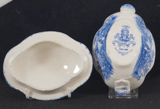 Child's Blue China 5 3/8" Toy Vegetable #26 - 7
