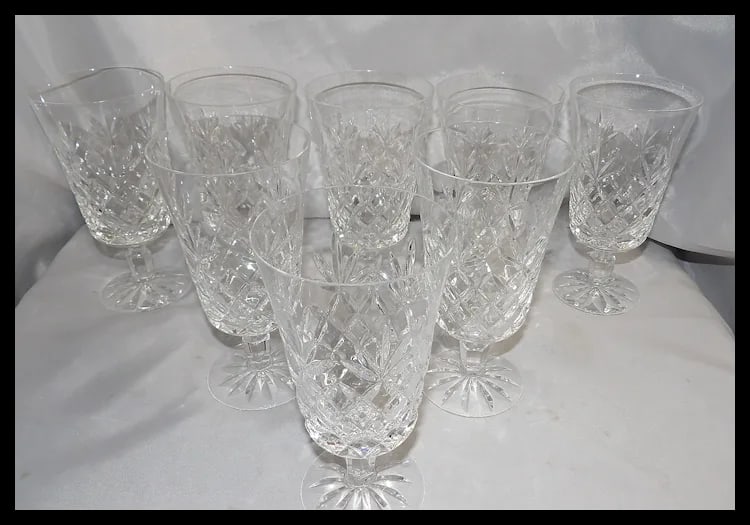 LENOX "Charleston" Iced Tea Glass 6 3/4" Hand Blown Lead Crystal - 4