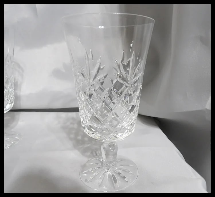 LENOX "Charleston" Iced Tea Glass 6 3/4" Hand Blown Lead Crystal - 6