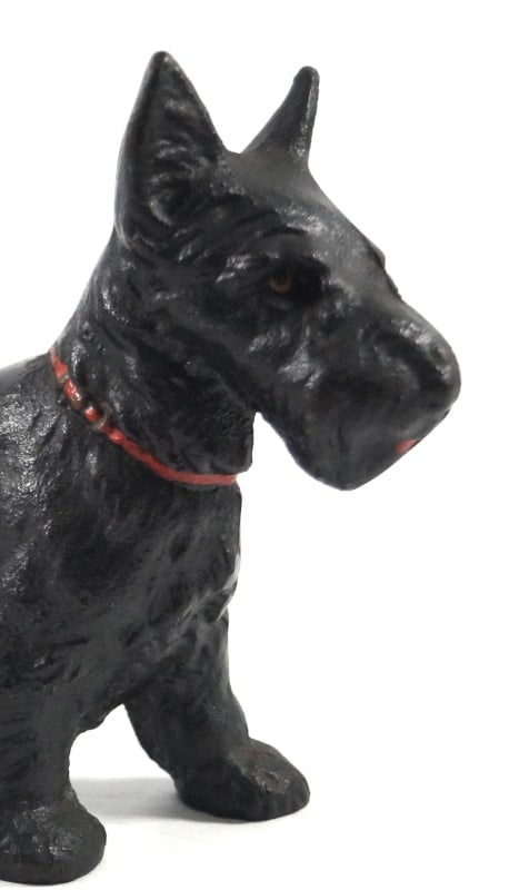 Scottie Dog Cast Iron Hubley Doorstop - 3