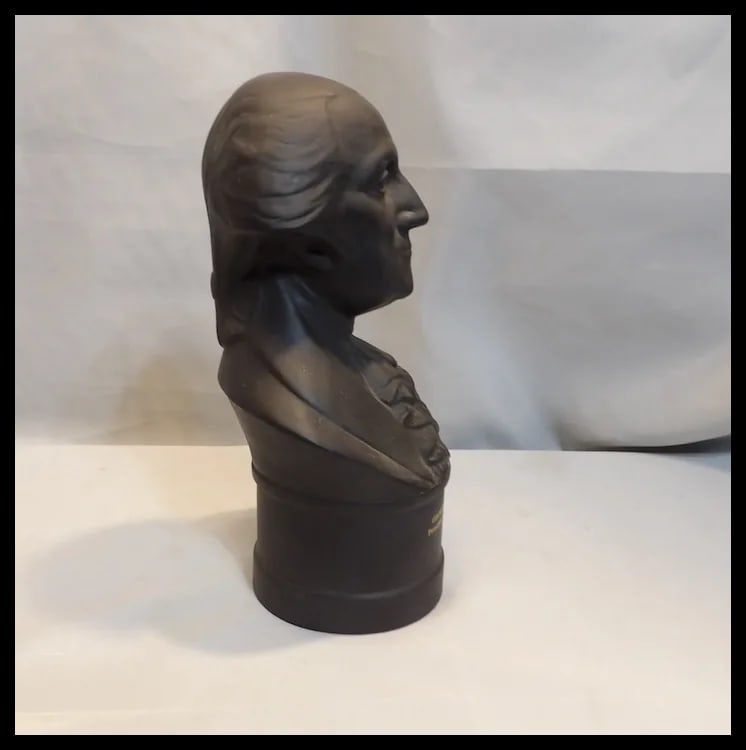 The Wedgwood Limited Black Basalt Limited Edition President- George Washington - 5