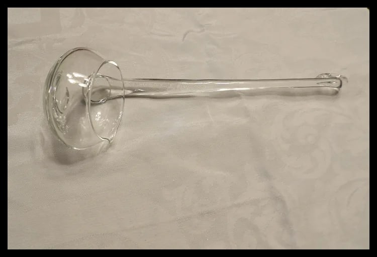 RARE Ruby Flashed Punch Bowl, Underplate, Cups, and Glass Ladle - 3