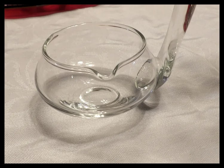 RARE Ruby Flashed Punch Bowl, Underplate, Cups, and Glass Ladle - 4