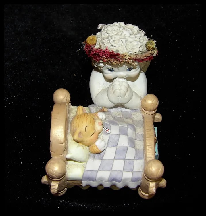 Rare Get Well, Kitty Figurine 2001 Dreamsicle - 4