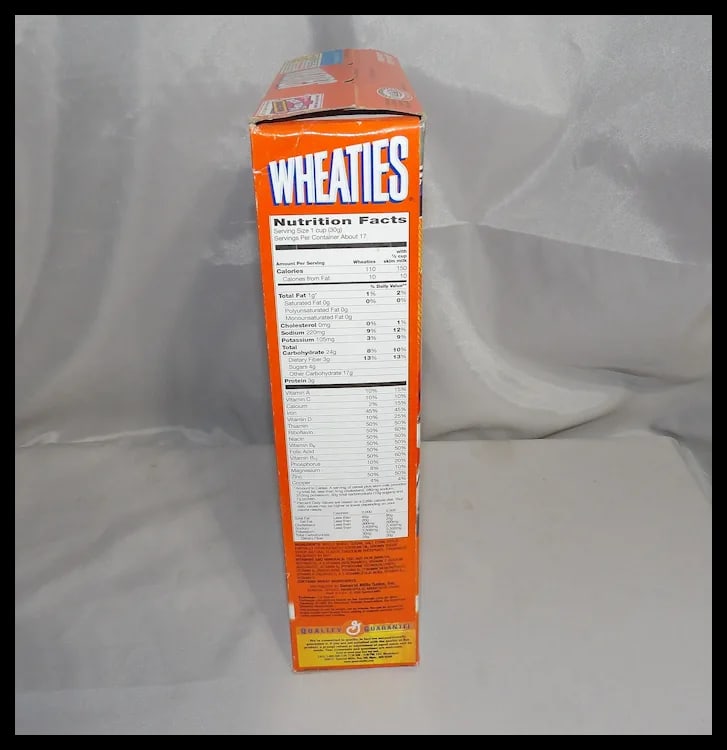 Wheaties NOS Full Box 1995 Emmitt Smith All-Time Rushing Leader - 3