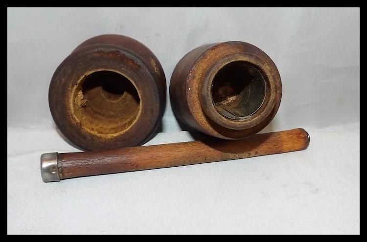 Vintage Wood Spice Grinde - 5