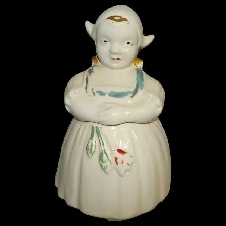 Shawnee Dutch Girl Cookie Jar (1 of 9)