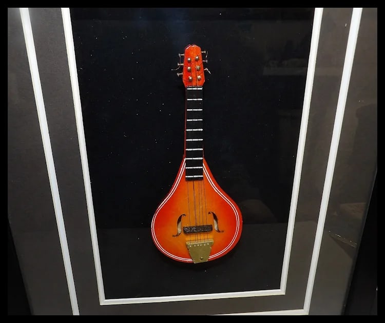 Framed 3D Miniature Musical Instruments - 4