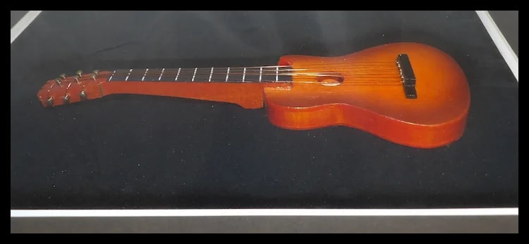 Framed 3D Miniature Musical Instruments - 7