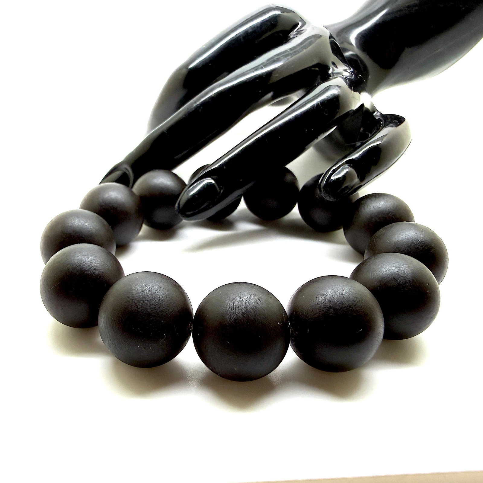 Unique and Exquisite Amber Bracelet made from Round Amber beads - 6