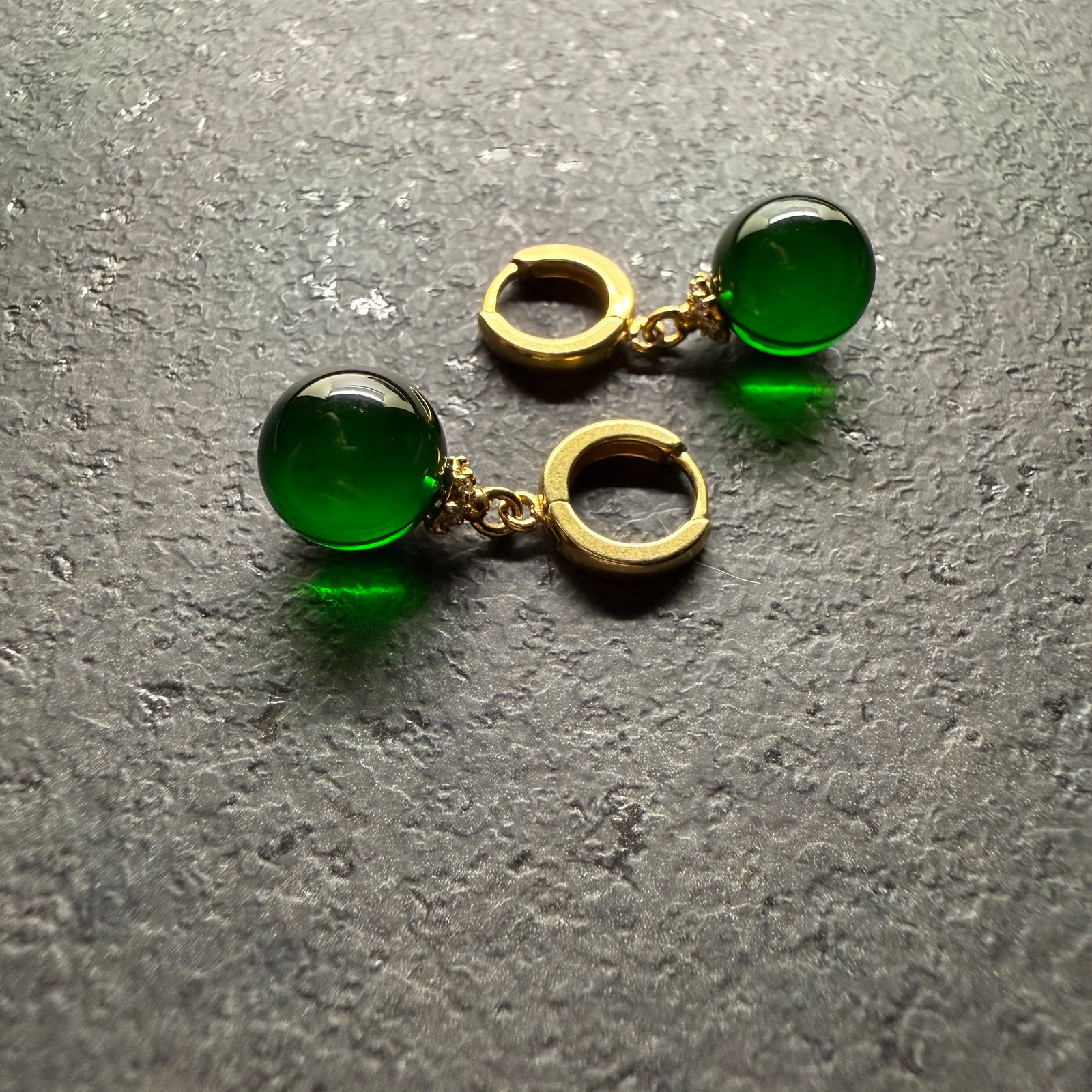 Alluring Amber Earrings - 4