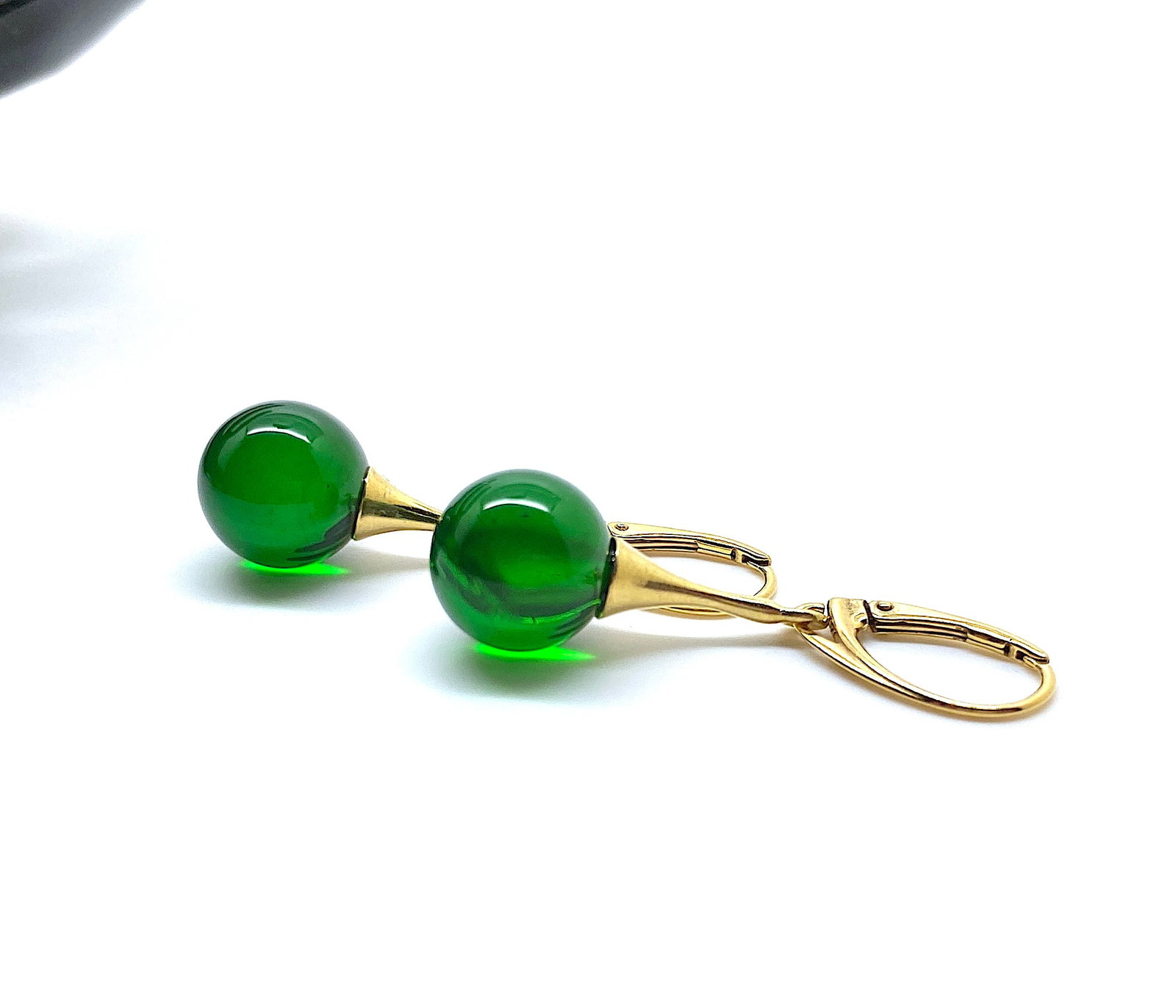 Exquisite Amber Earrings - 7