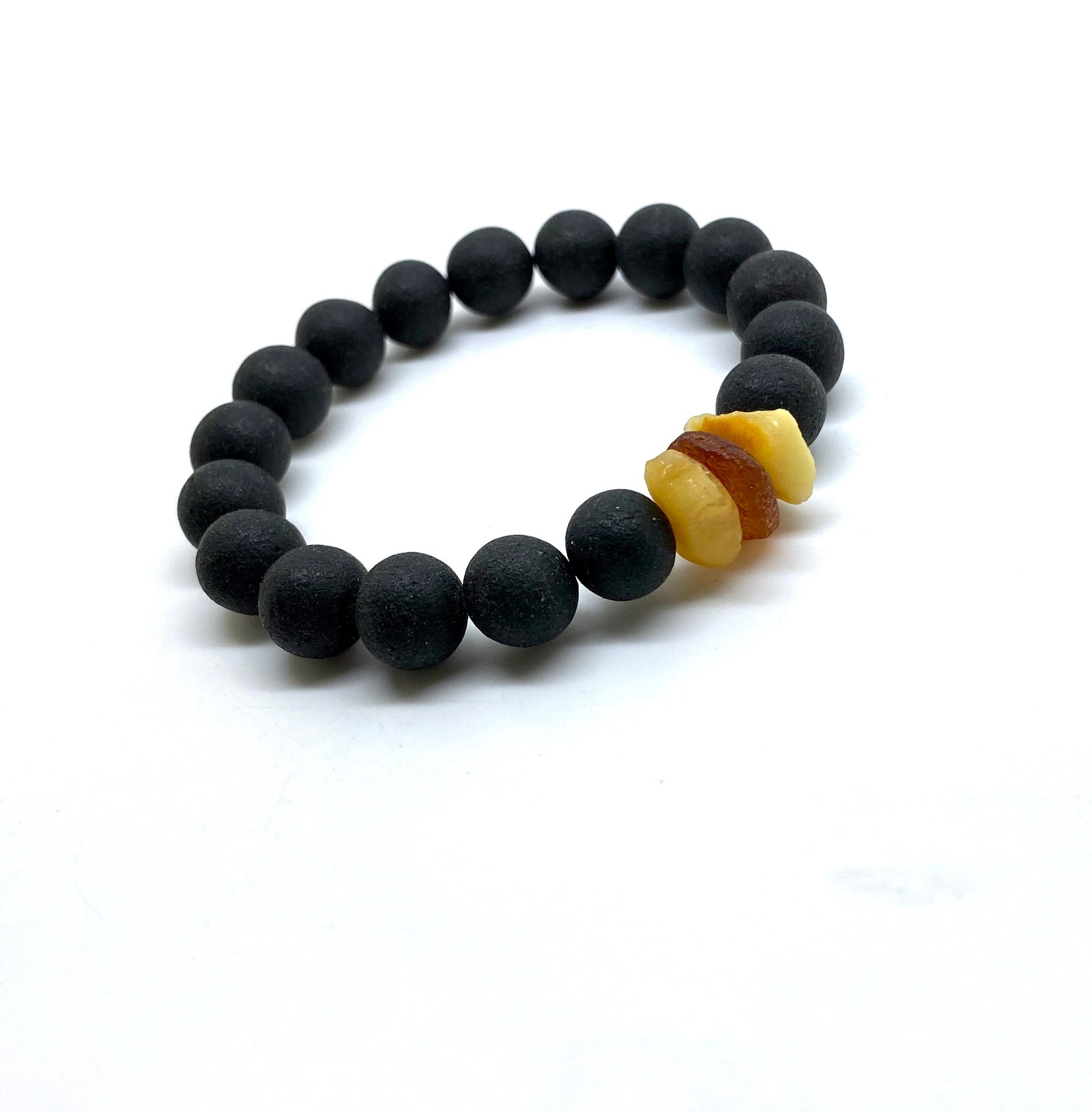 Staggering Amber Bracelet made from Round Amber beads - 5